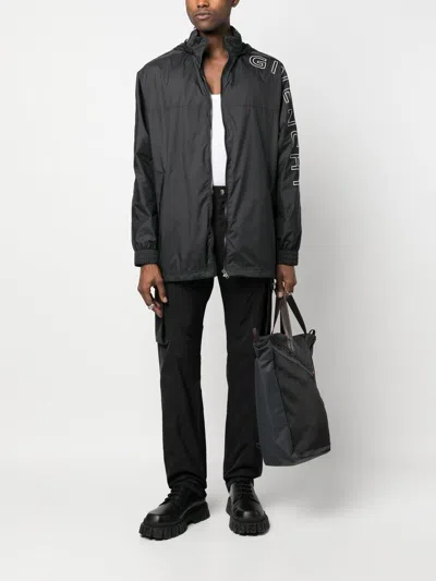 Givenchy Long-sleeve Logo-print Jacket