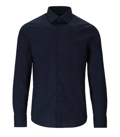 Gmf 965 Blue Poplin Shirt