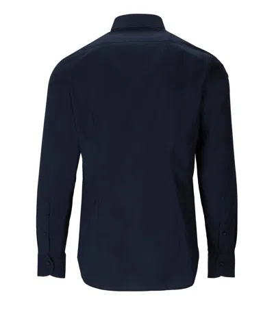Gmf 965 Blue Poplin Shirt