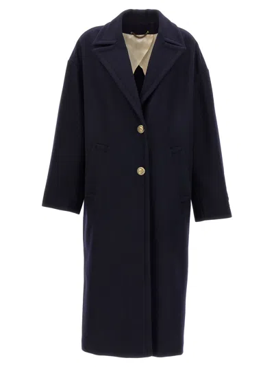 Golden Goose Blue Bertina Coat