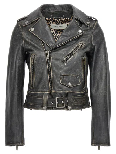 Golden Goose Destiny Slim Leather Jacket