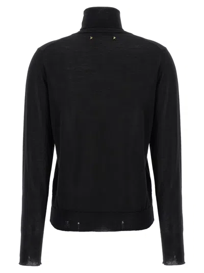 Golden Goose 'dilara' Sheer Turtleneck Knit Sweater