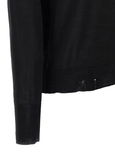 Golden Goose 'dilara' Sheer Turtleneck Knit Sweater