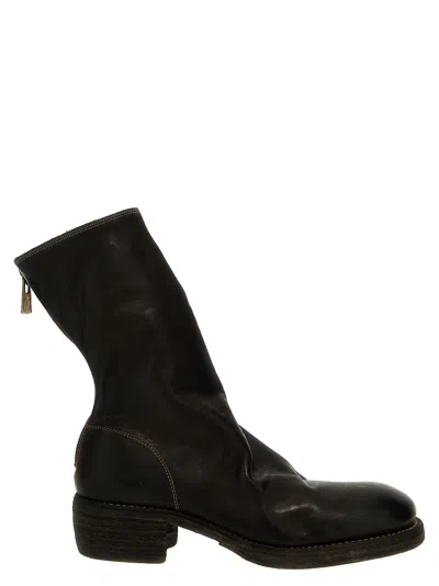 Guidi Rear-zip Horse Leather Boots