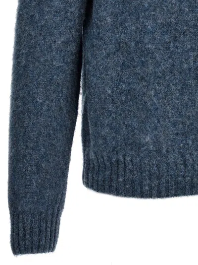 Harmony Shaggy Sweater, Cardigans Light Blue