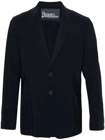 Herno Notched-lapel Single-breasted Blazer