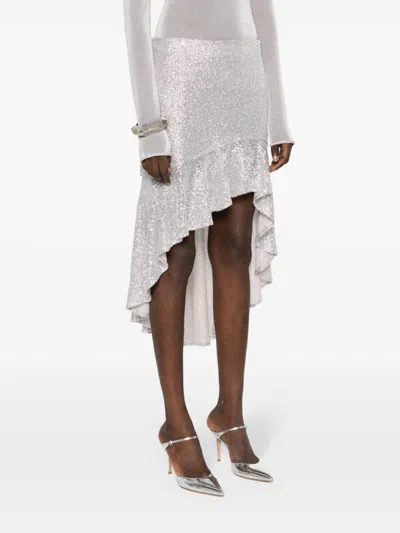 Iro Sequin-embellished Asymmetric Skirt