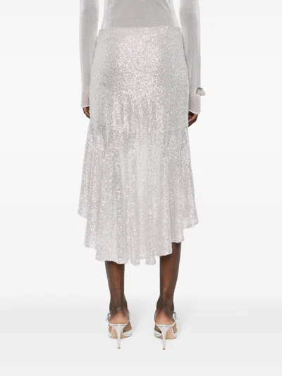 Iro Sequin-embellished Asymmetric Skirt