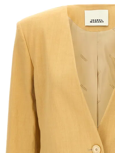 Isabel Marant 'manzil' Blazer Featuring Notched Lapel