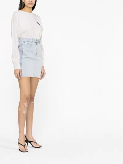 Isabel Marant Midi Skirt With Belt Loops And Pockets