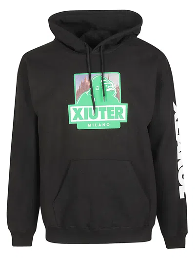 Shop Iuter Printed Cotton Hoodie