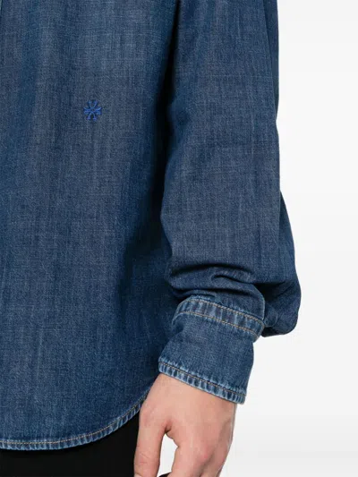 Shop Jacob Cohen Western Denim Shirt