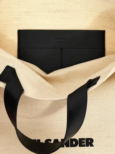 Jil Sander 'border Book Tote Square' Shopping Bag