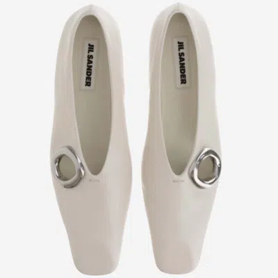 Jil Sander Leather Ballerinas