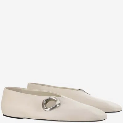 Jil Sander Leather Ballerinas