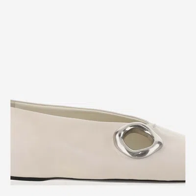 Jil Sander Leather Ballerinas
