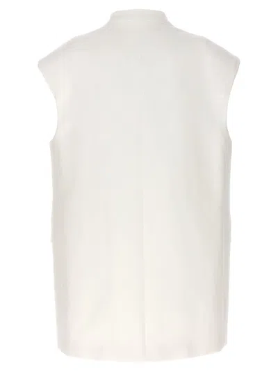 Jil Sander Flap Pockets Oversized Tailored Vest