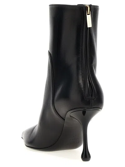 Jimmy Choo Cycas 80 Nappa Leather Ankle Boots