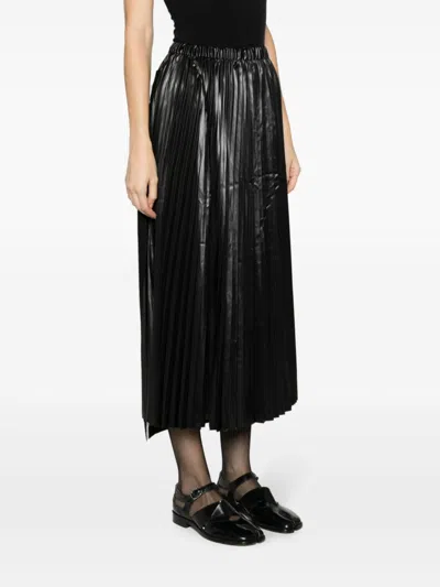Junya Watanabe Pleated Layered Cropped Trousers