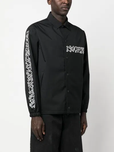 Junya Watanabe Keith Haring Print Nylon Jacket