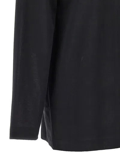 Khaite Round Collar And Long-sleeved T-shirt
