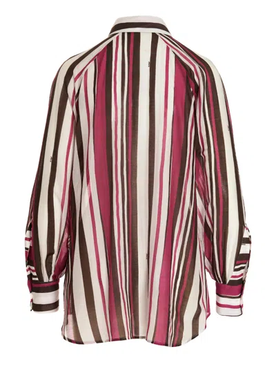 Shop Kiton Striped Shirt