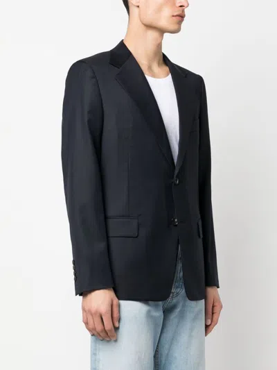 Lanvin Wool Button-fastening Blazer Dart Detailing