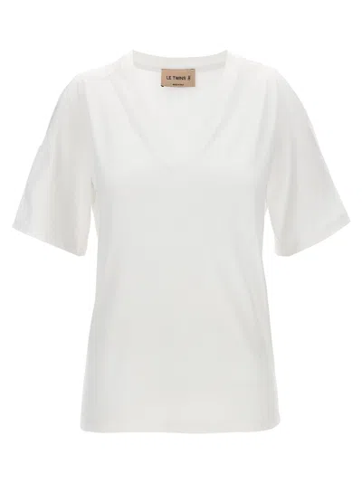 Le Twins White Gianna T-shirt