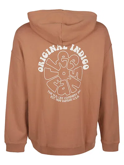 Lee Logo Cotton Hoodie