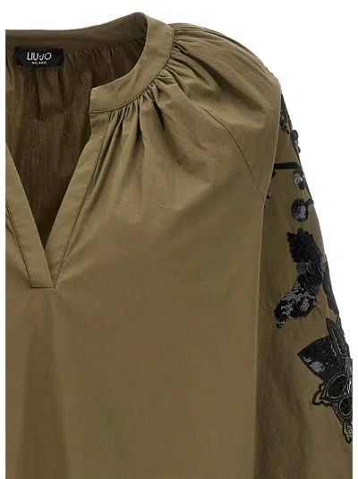 Liu •jo Sequin Embroidery Blouse