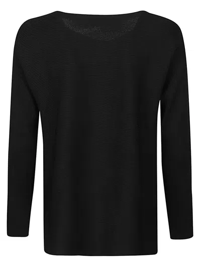 Liviana Conti Ribbed Viscose Sweater