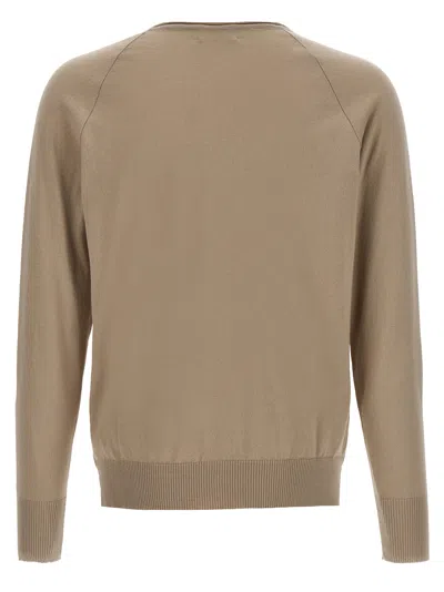 Ma'ry'ya Beige Cotton Sweater