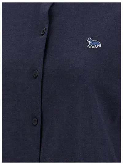 Shop Maison Kitsuné Maison Kitsune 'baby Fox' Cardigan