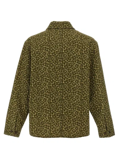 Maison Kitsuné Maison Kitsune Floral Print Overshirt