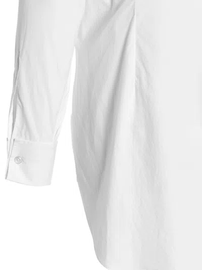 Maison Margiela White Logo Embroidery Shirt