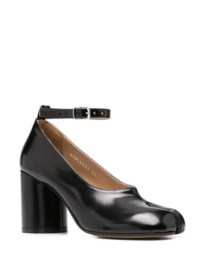 Shop Maison Margiela Tabi Leather Pumps