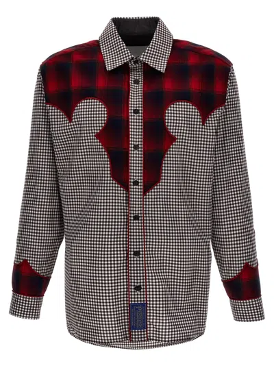 Maison Margiela Multi Color Pendleton Insert Shirt With