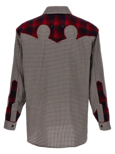 Maison Margiela Multi Color Pendleton Insert Shirt With