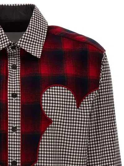 Maison Margiela Multi Color Pendleton Insert Shirt With