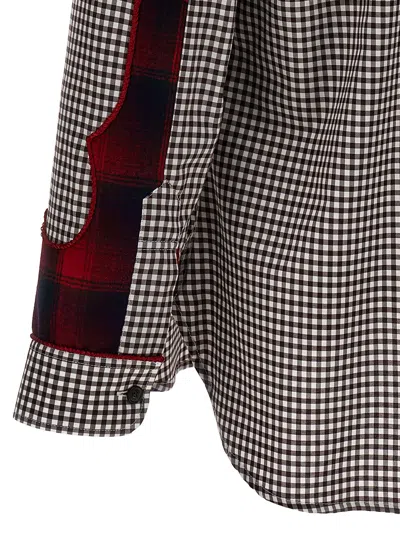 Maison Margiela Multi Color Pendleton Insert Shirt With