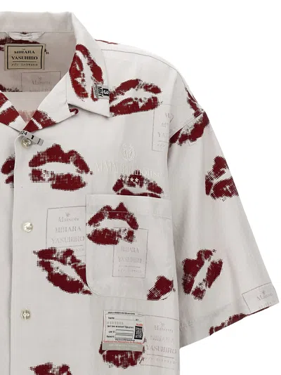 Shop Miharayasuhiro Maison Mihara Yasuhiro 'lips All Over' Shirt