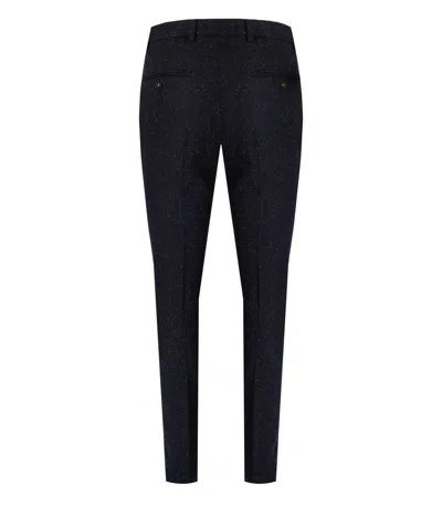 Manuel Ritz Slim Fit Melange Blue Pants