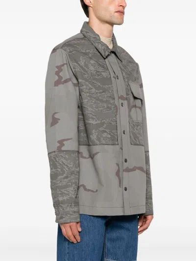 Marine Serre Pattern Printed Casual Jacket