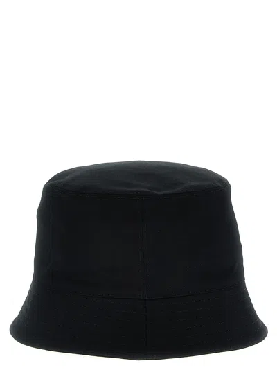 Marni Black Embroidered Logo Bucket Hat