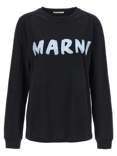 Marni Crew Neck Long Sleeves T-shirt