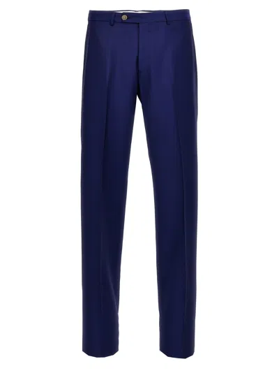 Maurizio Miri Double-breasted Suit In Blue