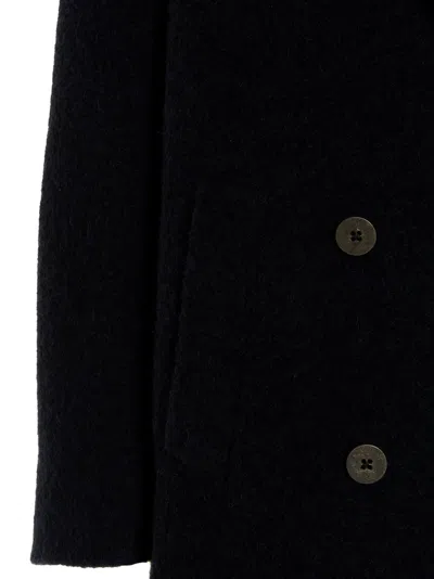 Maurizio Miri Double-breasted Maxi Coat With Button Closure