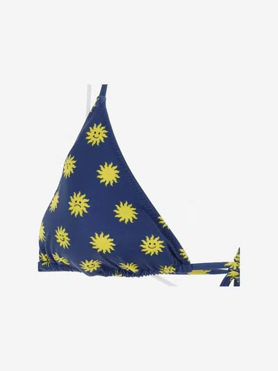 Mc2 Saint Barth Bikini Top With Graphic Print Pattern