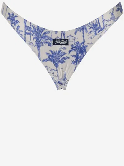 Mc2 Saint Barth Bikini Briefs With Graphic Print Pattern