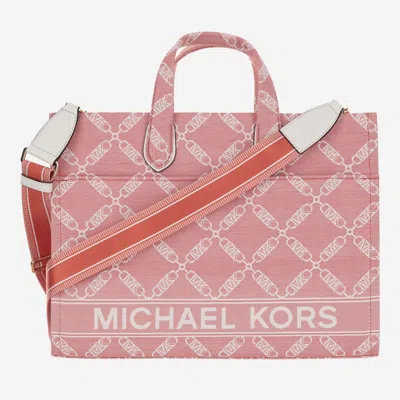 Michael Kors Gigi Bag Large Cotton Canvas